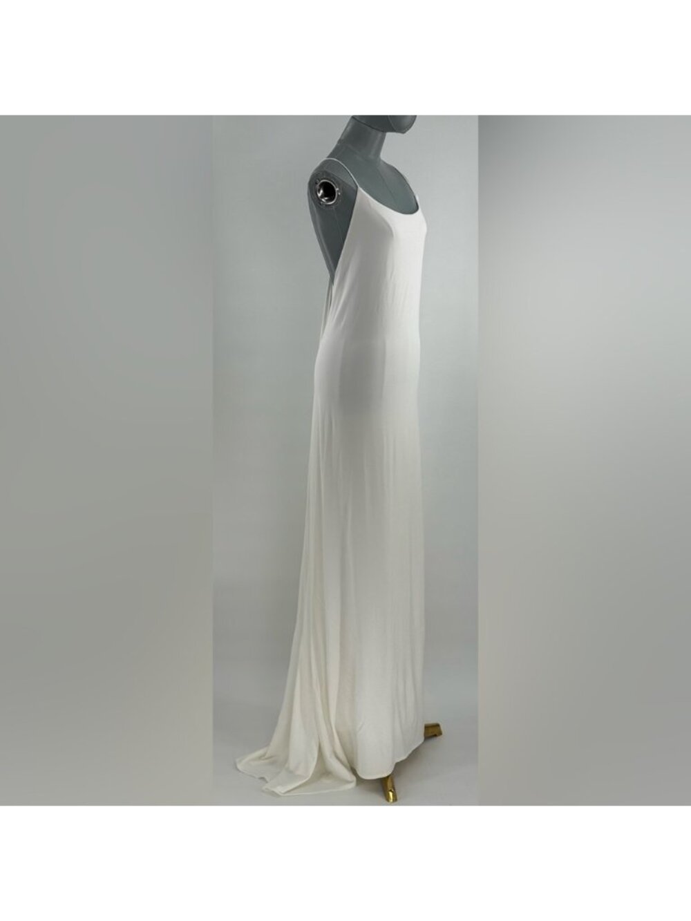 🆕 RAT & BOA 🧿 NWOT Amora Back Draped Jersey Dress, White - Sz XS - Picture 9 of 14